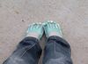 A photo of the agate, grey, camouflage soled Vibram Five Fingers KSO for women