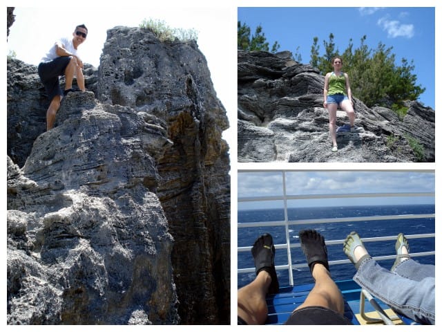 Cruising and Climbing in Bermuda with Vibram Five Fingers