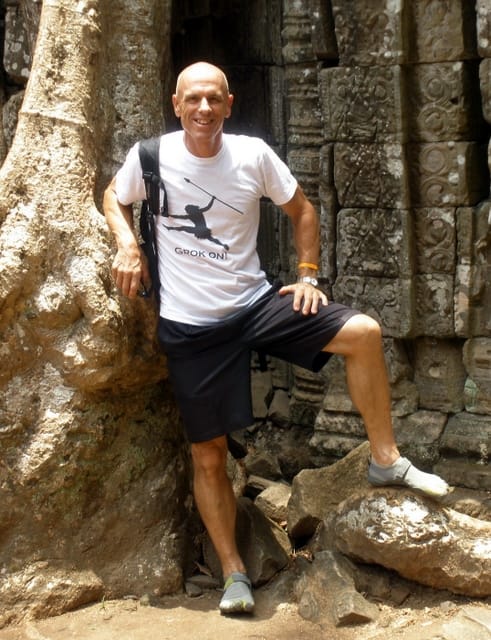 Athletic Director and Primal Lifestyle Devotee Rockin' his  KSOs in Southeast Asia