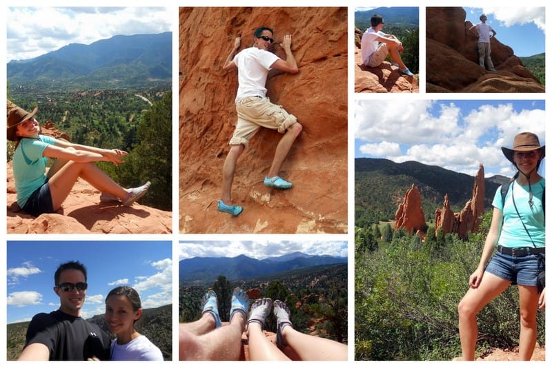 Hiking the Garden of the Gods in Vibram  Five Fingers