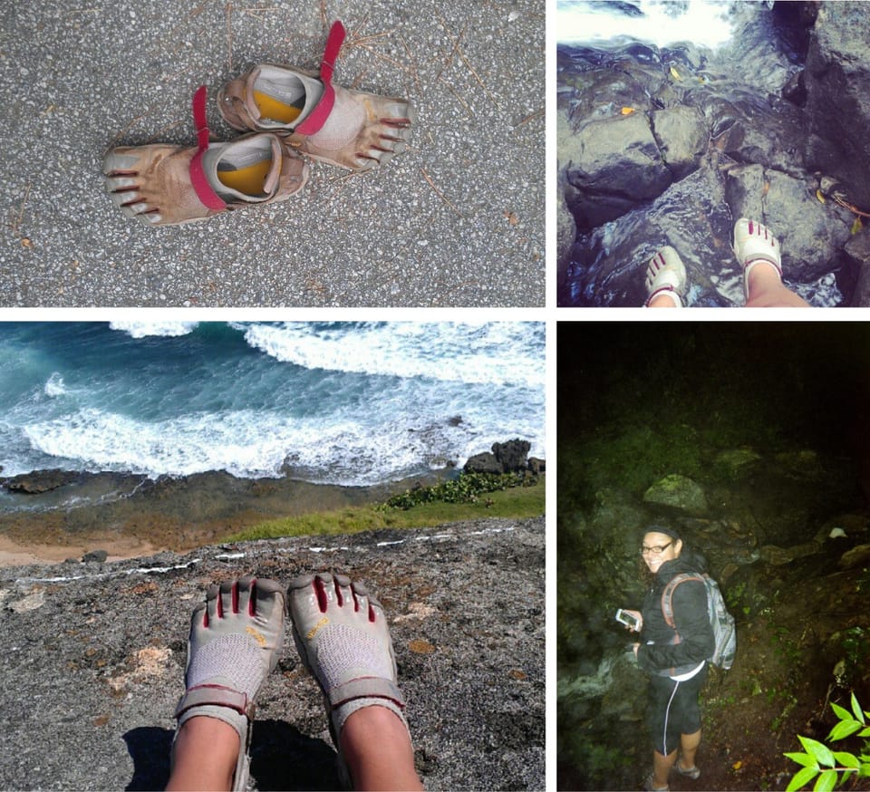 Doing the Ultimate Hike in FiveFingers - Help Alejandra Out!