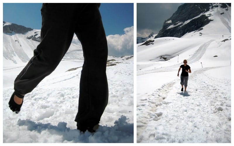 Finnish Girls Hike Alps in Toe Shoes