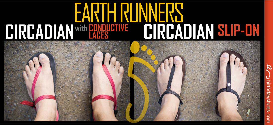 Review: Earth Runners Circadian with Conductive Laces and Circadian Slip-On