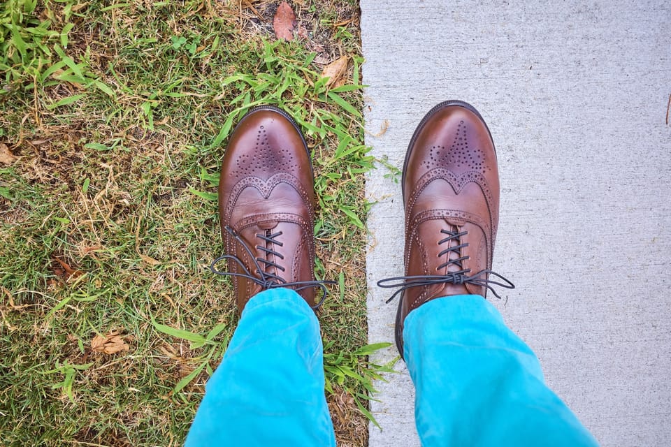 Review Carets Falcon Wingtip Dress Shoes