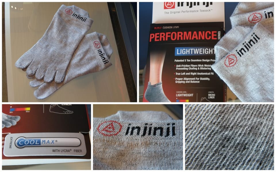 Injinji Low Cut  "No Show" Lightweight Toe Socks for Toe Shoes Review