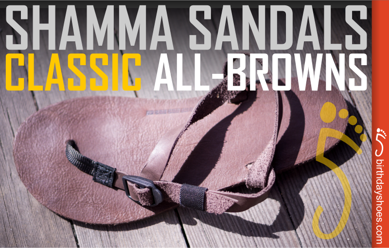 Shamma Sandals Classic All Browns Review