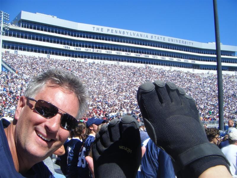 College Football in black KSO 5 Fingers