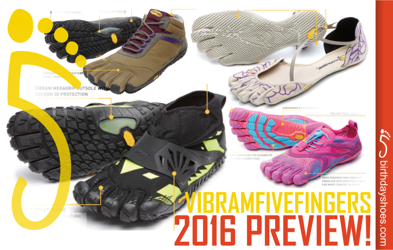 2016 Vibram FiveFingers Preview