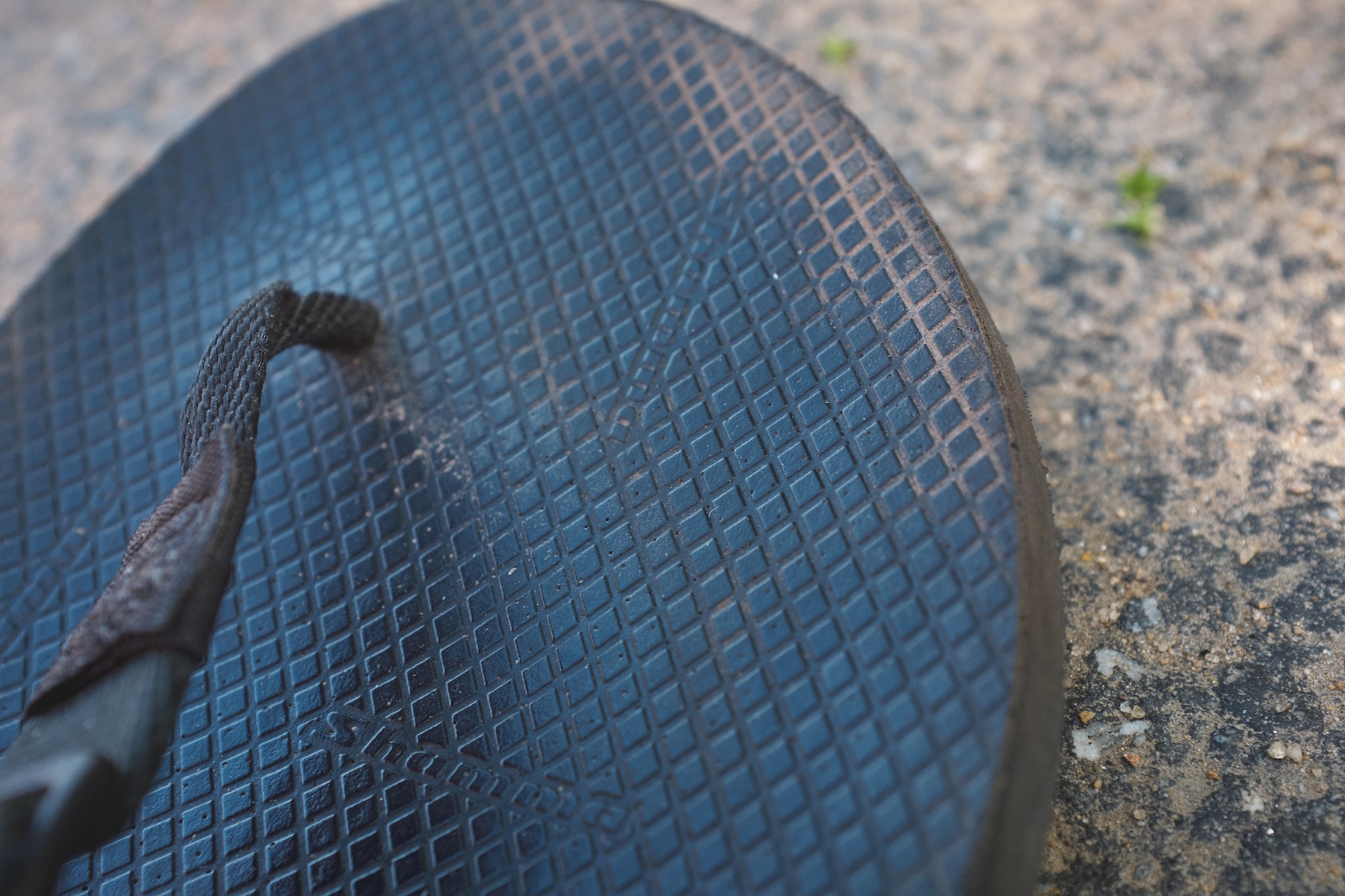  Texture details of the Ultragrip footbed