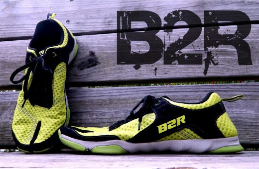 The B2R Split-toe running shoe from Born2Run.