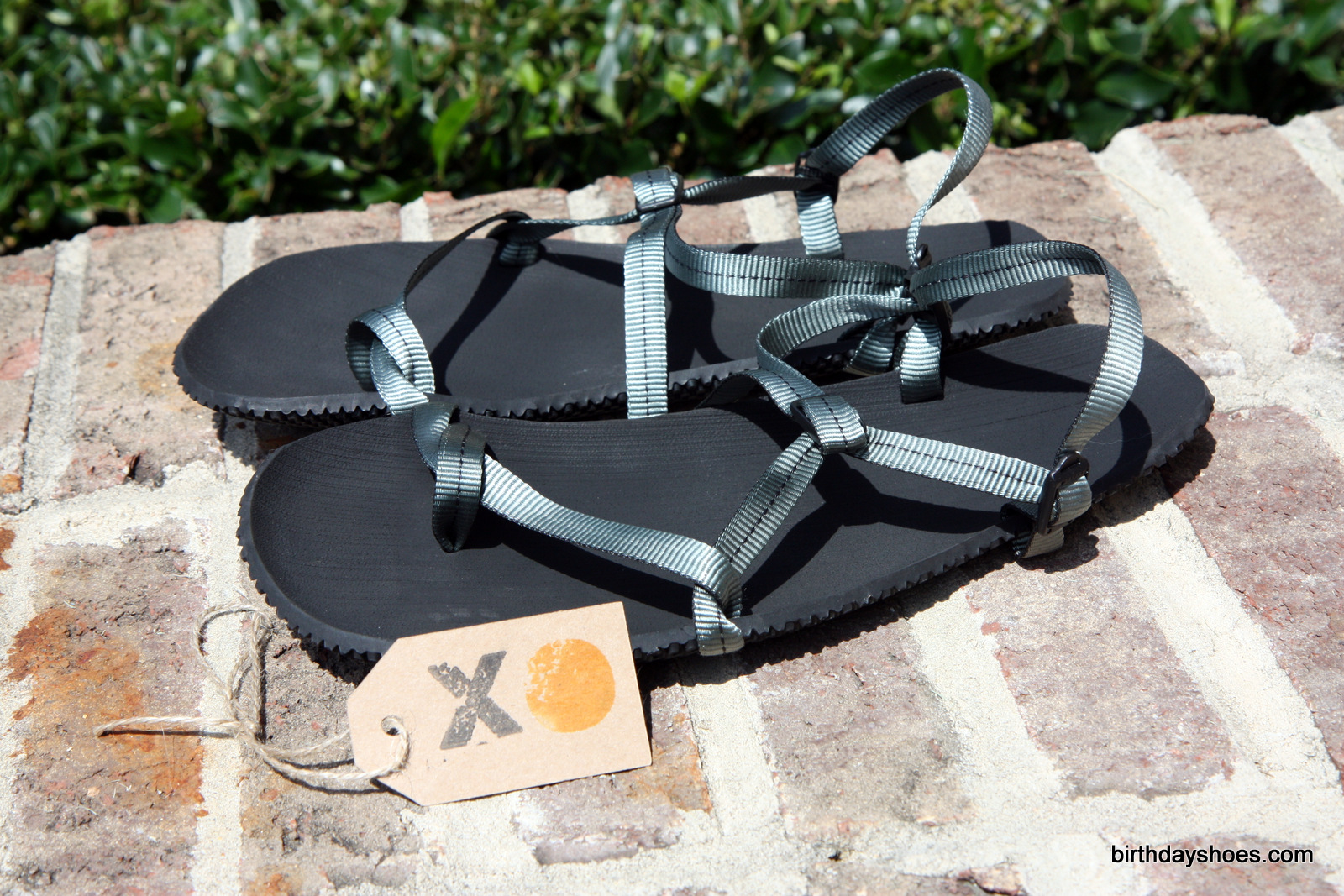 Seen above are the Exodus Sandals with the "foliage" straps.