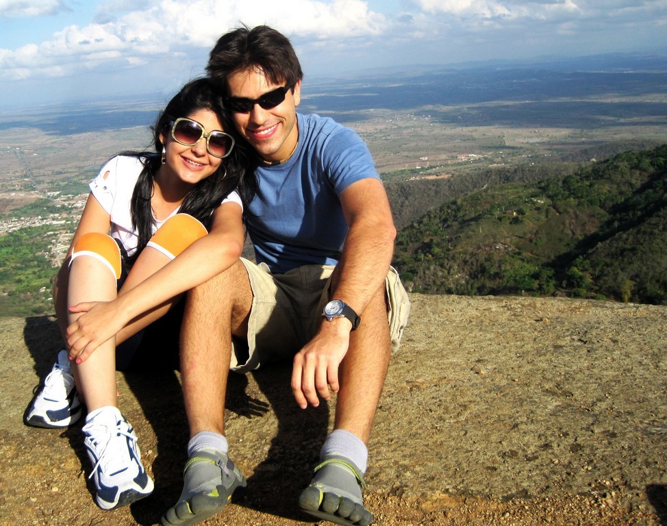 What a beautiful view from the highest point around Taquaritinga do Norte, Brazil!