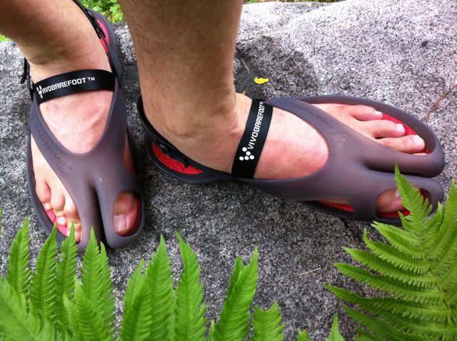 The Vivo Barefoot Achilles — a modern interpretation of huaraches minimalist running sandals.