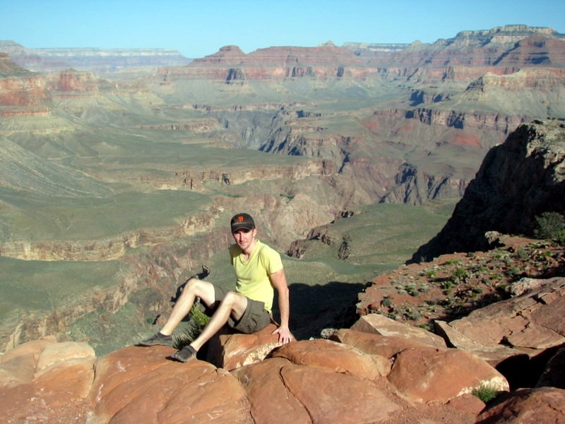 Nick at the Grand Canyon