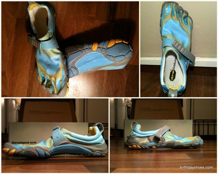 A few photos from Ville in Finland who is getting to test-drive a pre-production version (sales sample) of the upcoming FiveFingers Bikila.  Note: this isn't the final version which will be released in the Spring.
